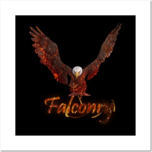 The Art of Falconry falconer falcon Posters and Art